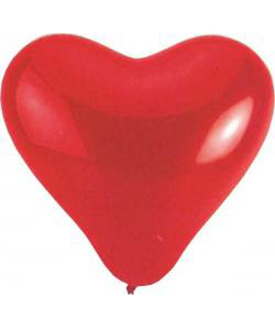 Ballon géant en forme de coeur